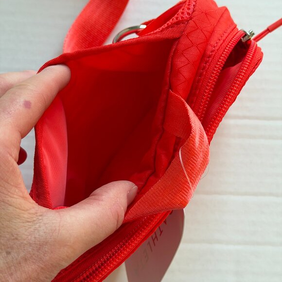 Athleta Excursion Mini Belt Bag - Orange crossbody or waist bag - NWT MSRP $49 - Picture 5 of 6